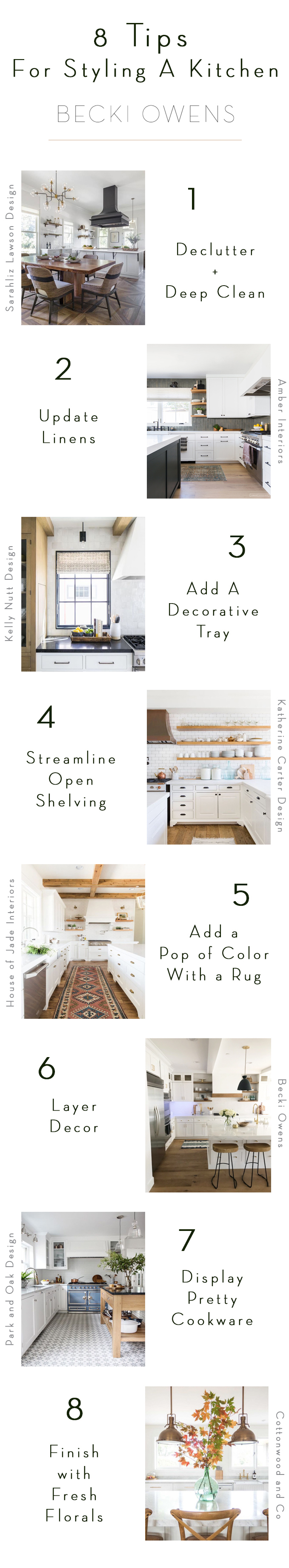 8 Tips for Styling Your Kitchen