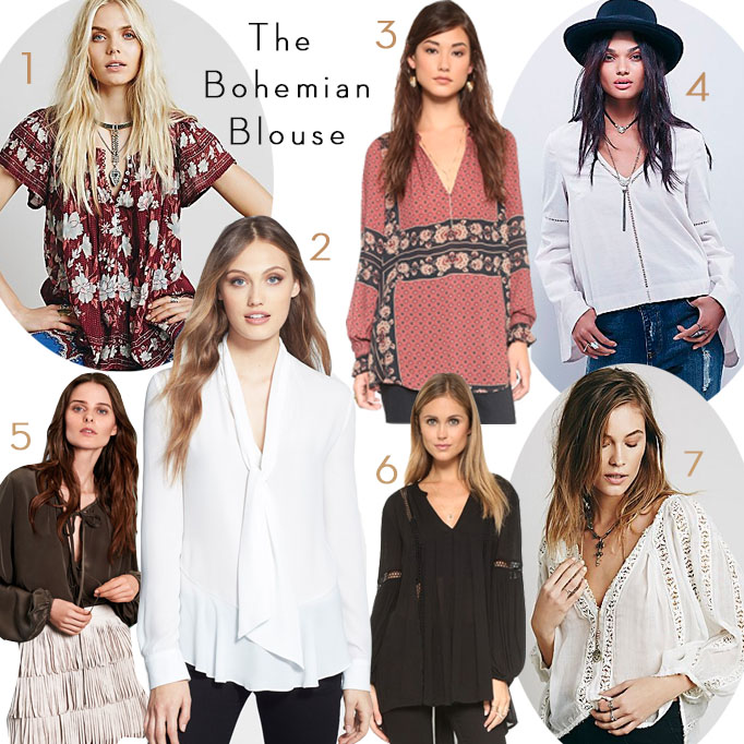 Fall Staple: The Bohemian Blouse