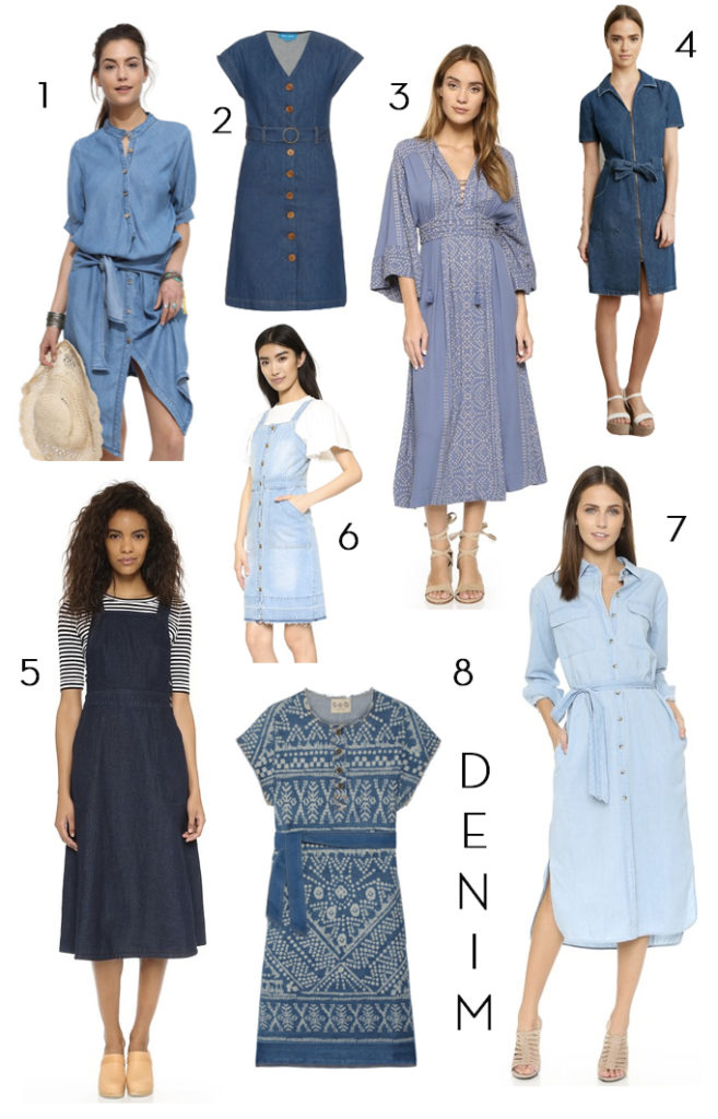 Spring Trend: The Denim Dress