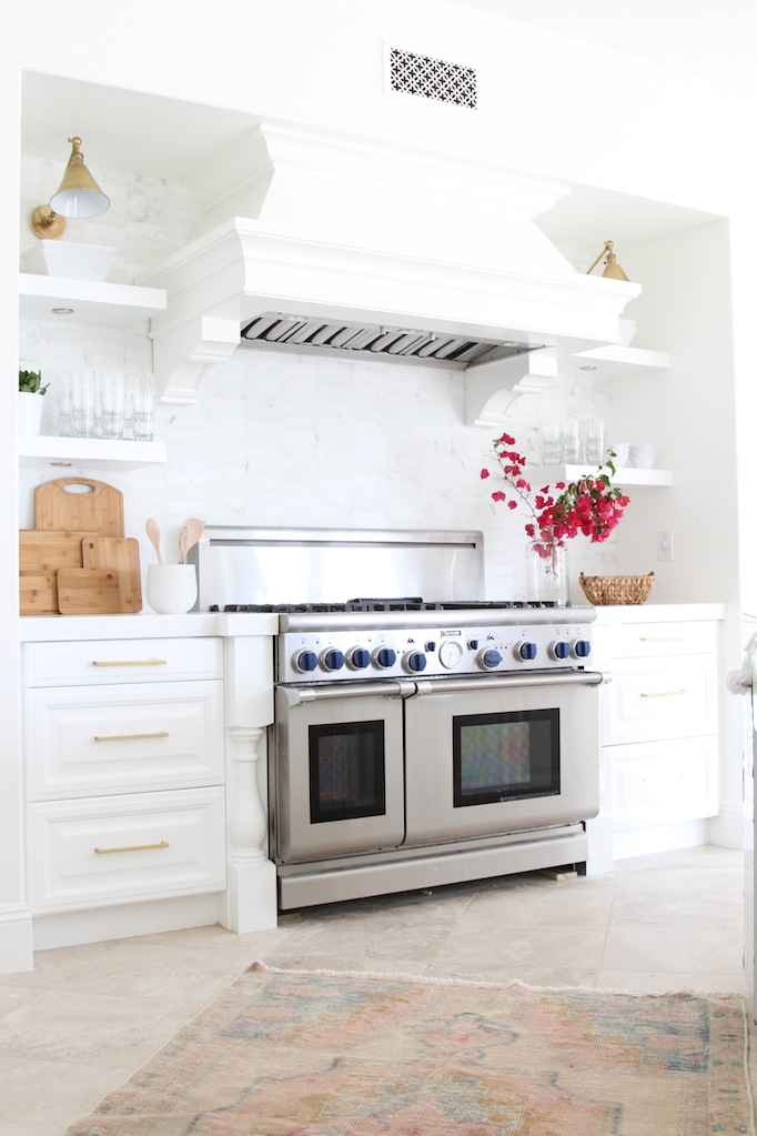 how to style your kitchen for spring BeckI Owens