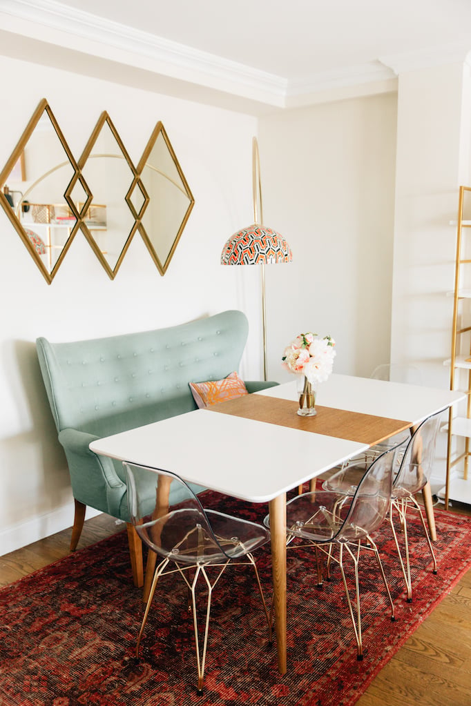 Amber Fillerup Clark NYC Living Room