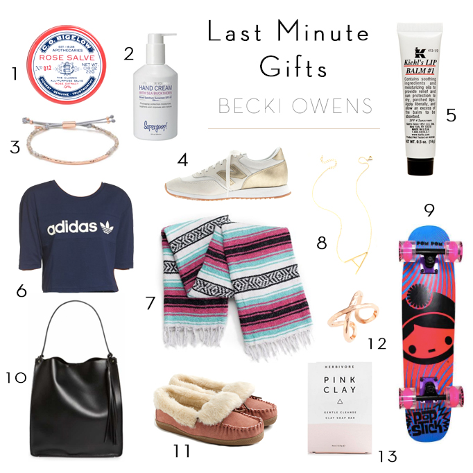 Last Minute Gift Guide