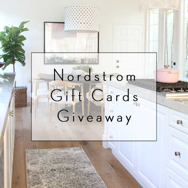 Nordstrom Gift Cards Giveaway