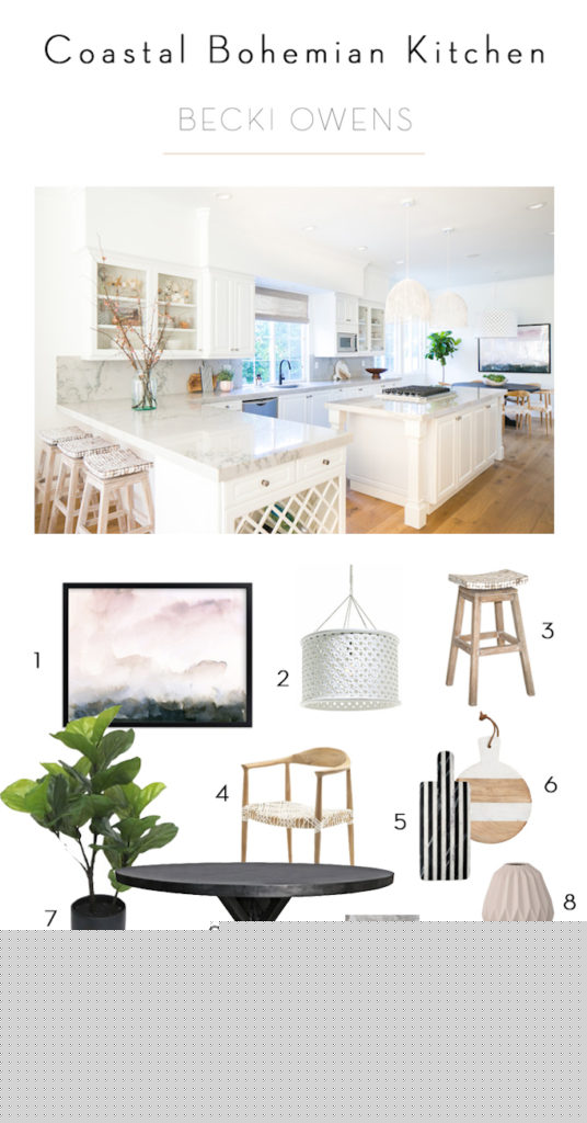 coastal modern kitchen becki owens