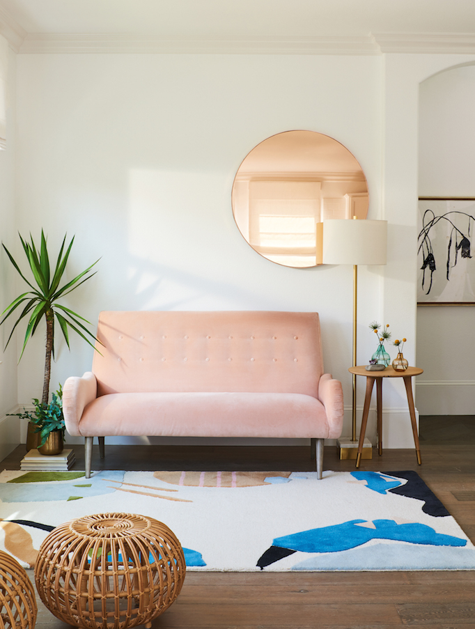 At Home with Anthropologie Custom Furniture - Becki Owens
