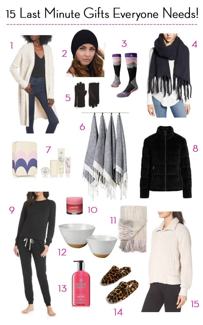 15 Last Minute Gifts Everyone Needs!