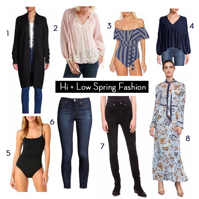 New Hi + Low Spring Fashion