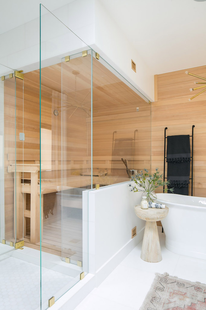 Design Trend The Sauna Bathroom, How To Turn A Small Bathroom Into Sauna