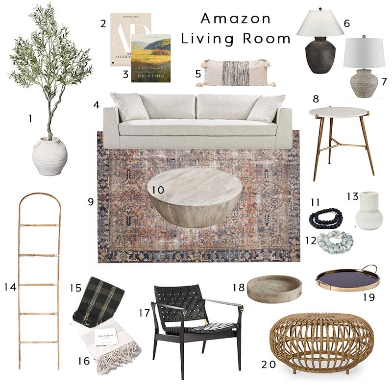 How to Design a Living Room with Amazon Home - Becki Owens