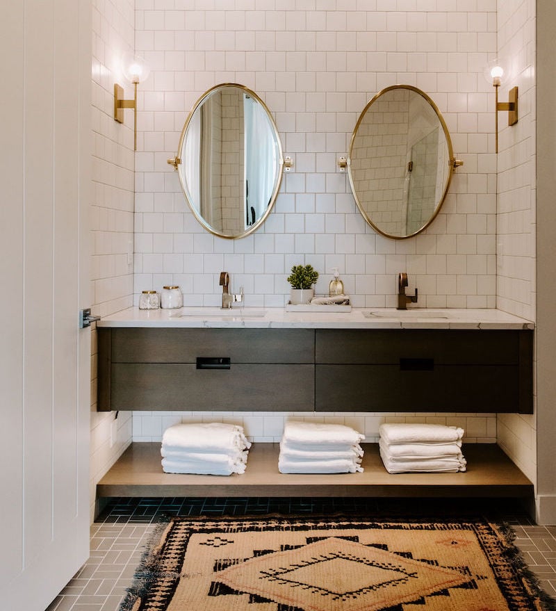 Bathroom Design Trend - Floating Vanities