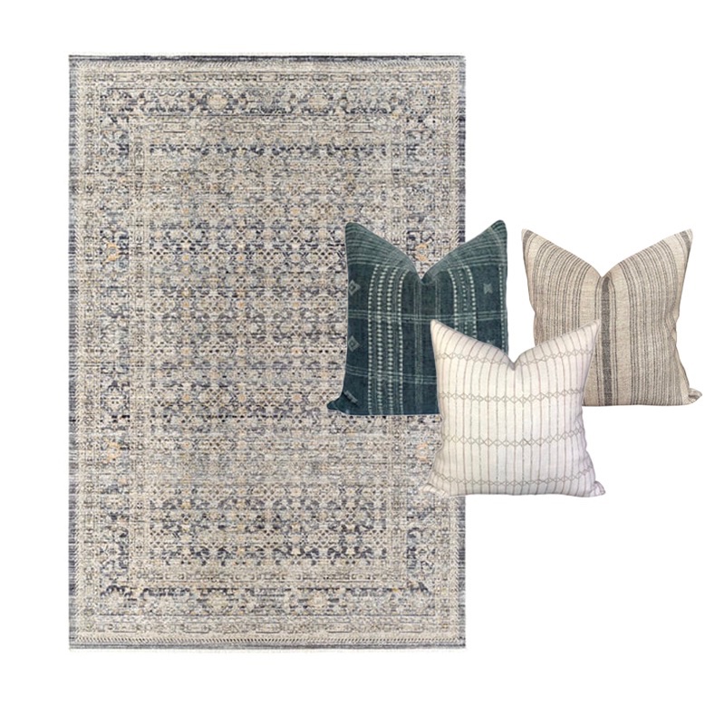New Rug + Pillow Combos!