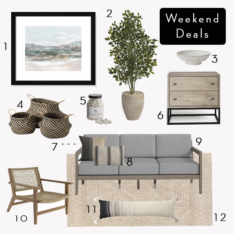 Weekend Deals + Outdoor Sale